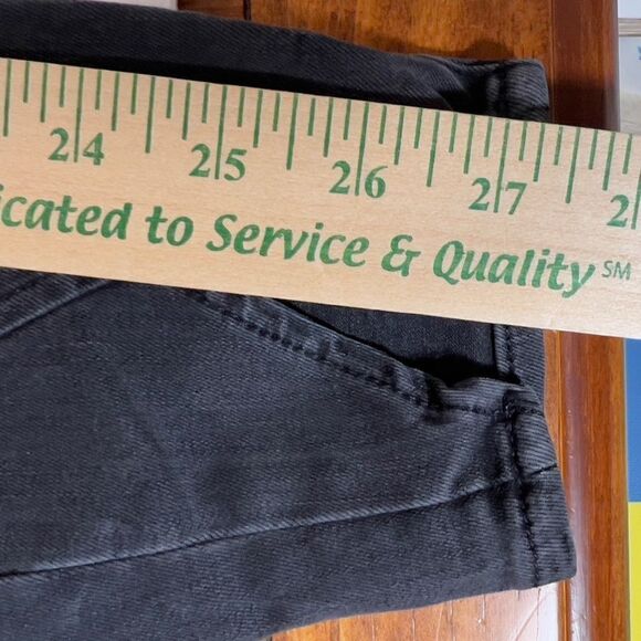 JEANS FRAME Le Skinny De Jeanne Black Jeans in Wheatley sz 29 - Picture 11 of 16